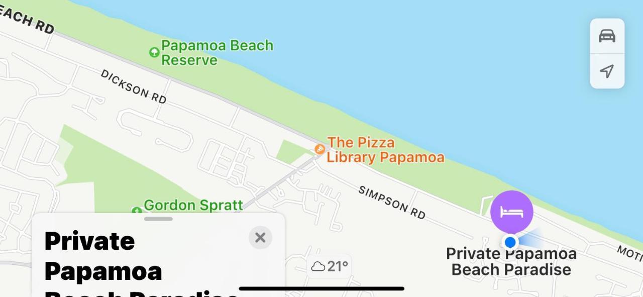 Private Papamoa Beach Paradise Exterior photo